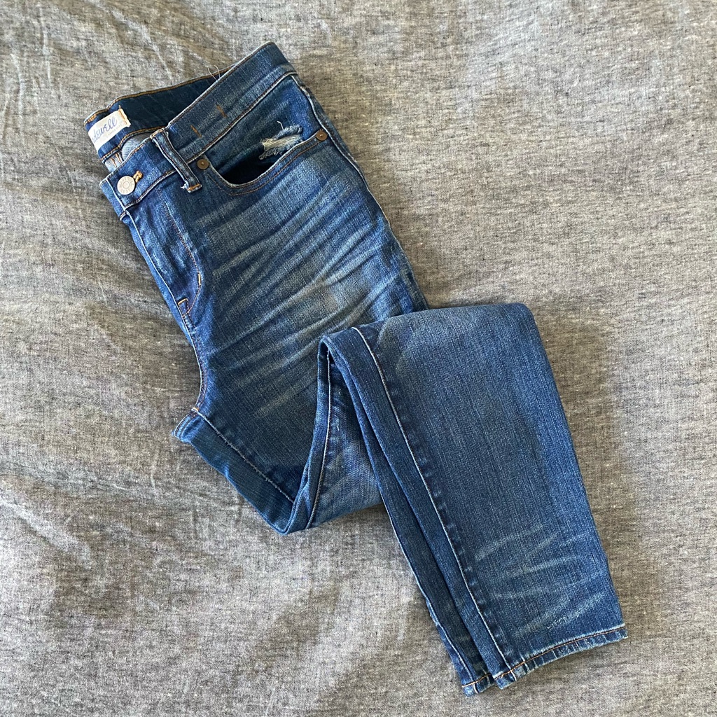 Madewell Slightly Destroyed Skinny Skinny Jeans